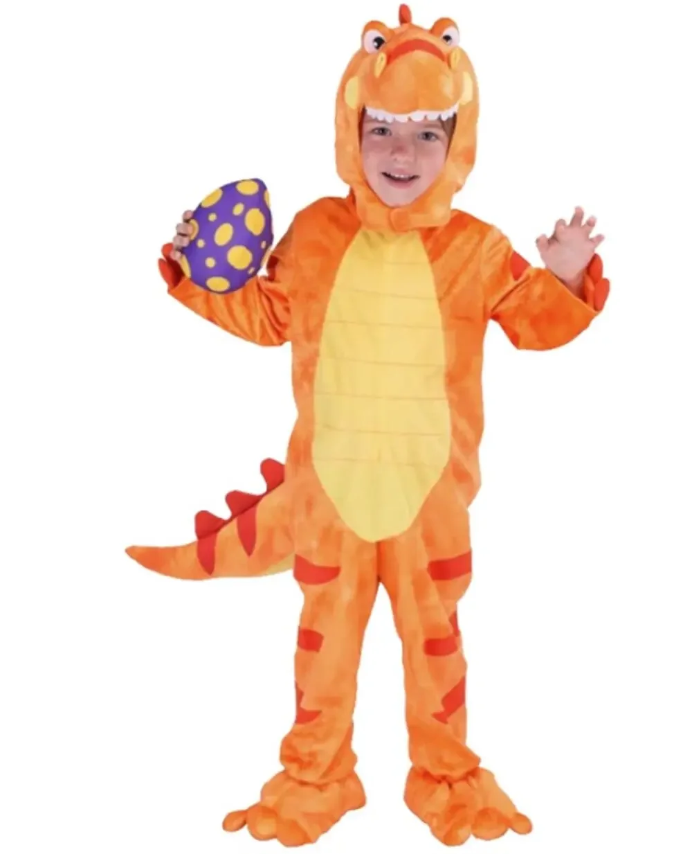 Spooktacular Orange T Rex Costume 18-24 months